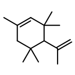 Cyclohexene,1,3,3,5,5-pentamethyl-4-(1-methylethenyl)-