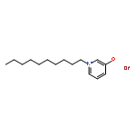 Pyridinium, 1-decyl-3-hydroxy-, bromide