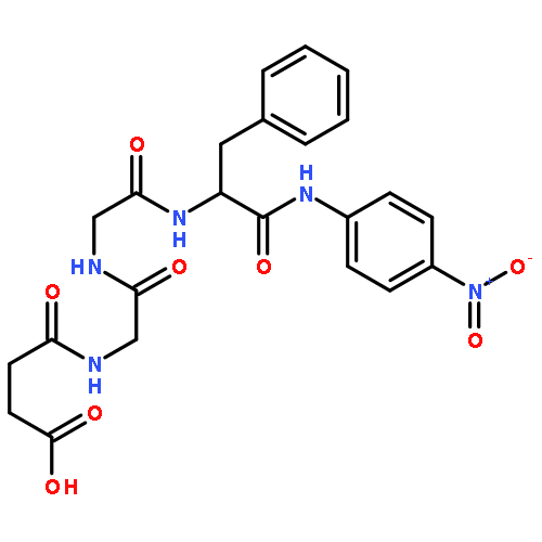 L-Phenylalaninamide,N-(3-carboxy-1-oxopropyl)glycylglycyl-N-(4-nitrophenyl)-