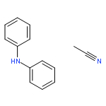 Benzenamine, N-phenyl-, compd. with acetonitrile (1:1)