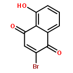 1,4-Naphthalenedione, 2-bromo-5-hydroxy-