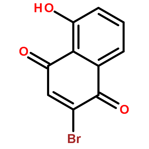 1,4-Naphthalenedione, 2-bromo-5-hydroxy-