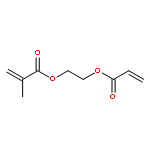 2-Propenoic acid, 2-methyl-, 2-[(1-oxo-2-propenyl)oxy]ethyl ester