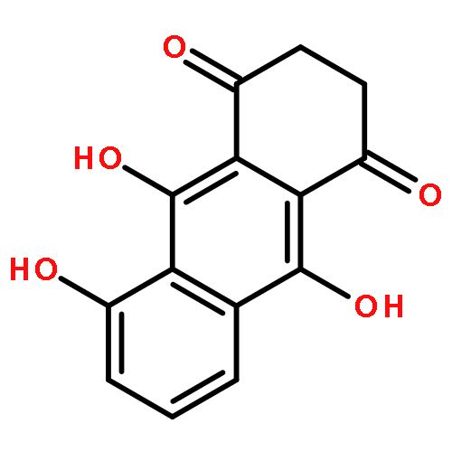 1,4-ANTHRACENEDIONE, 2,3-DIHYDRO-5,9,10-TRIHYDROXY-