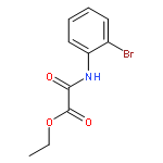 ACETIC ACID, [(2-BROMOPHENYL)AMINO]OXO-, ETHYL ESTER