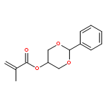 2-Propenoic acid, 2-methyl-, 2-phenyl-1,3-dioxan-5-yl ester