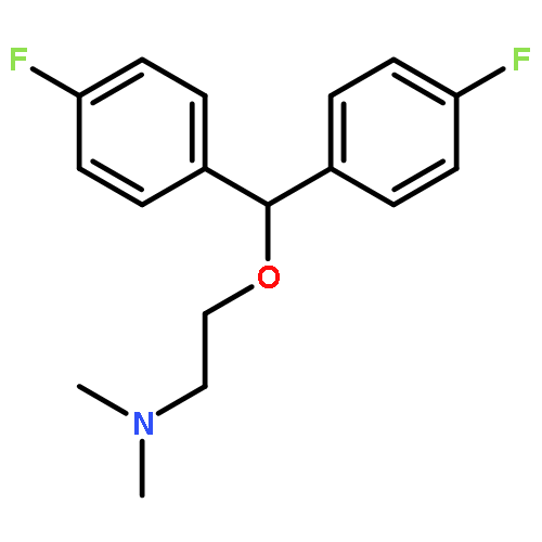 ETHANAMINE, 2-[BIS(4-FLUOROPHENYL)METHOXY]-N,N-DIMETHYL-