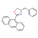 OXAZOLE, 2-(9-ANTHRACENYL)-4,5-DIHYDRO-4-(PHENYLMETHYL)-, (4S)-