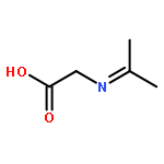 Glycine, N-(1-methylethylidene)-