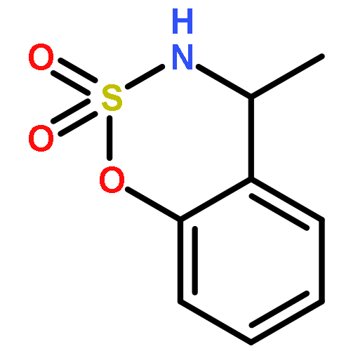 1,2,3-Benzoxathiazine, 3,4-dihydro-4-methyl-, 2,2-dioxide