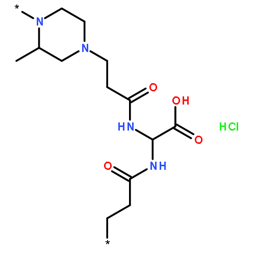 POLY[(METHYL-1,4-PIPERAZINEDIYL)(3-OXO-1,3-PROPANEDIYL)IMINO(CARBOXYMETHYLENE)IMINO(1-OXO-1,3-PROPANEDIYL)], HYDROCHLORIDE