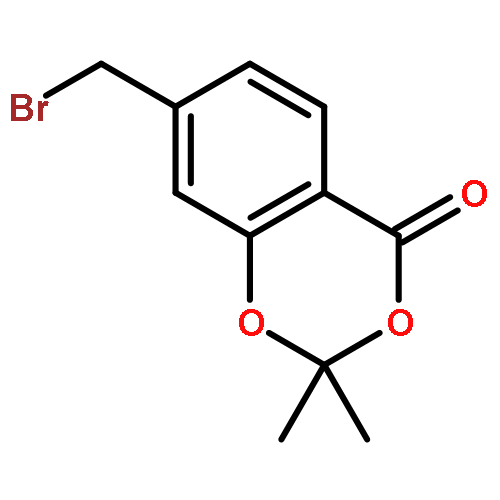 4H-1,3-BENZODIOXIN-4-ONE, 7-(BROMOMETHYL)-2,2-DIMETHYL-