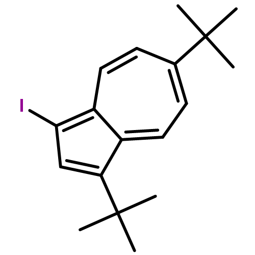 Azulene, 1,6-bis(1,1-dimethylethyl)-3-iodo-