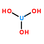 Uranium(1+), trihydroxy-