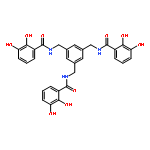 N,N'',N''''-(benzene-1,3,5-triyltrimethanediyl)tris(2,3-dihydroxybenzamide)