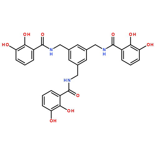 N,N'',N''''-(benzene-1,3,5-triyltrimethanediyl)tris(2,3-dihydroxybenzamide)