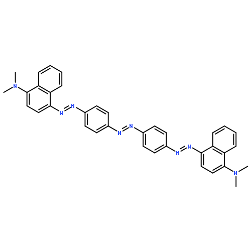 4,4'-{(E)-diazene-1,2-diylbis[benzene-4,1-diyl(E)diazene-2,1-diyl]}bis(N,N-dimethylnaphthalen-1-amine)