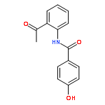 Benzamide, N-(2-acetylphenyl)-4-hydroxy-