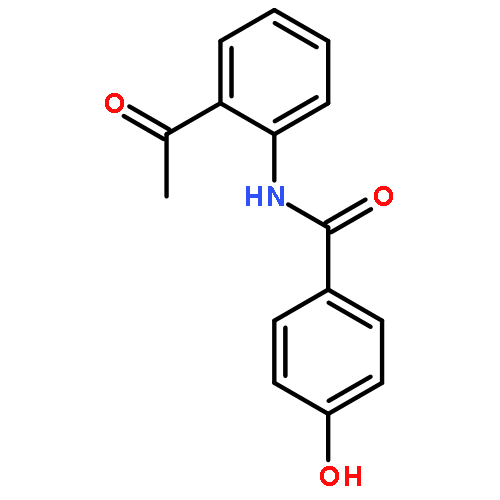 Benzamide, N-(2-acetylphenyl)-4-hydroxy-