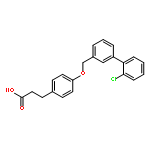 Benzenepropanoic acid, 4-[(2'-chloro[1,1'-biphenyl]-3-yl)methoxy]-