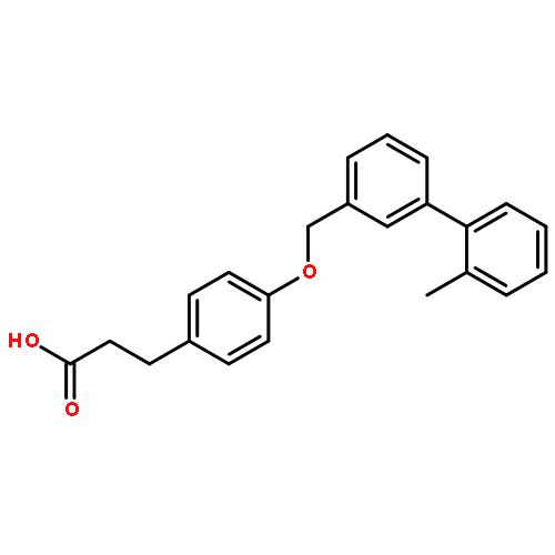 BENZENEPROPANOIC ACID, 4-[(2'-METHYL[1,1'-BIPHENYL]-3-YL)METHOXY]-