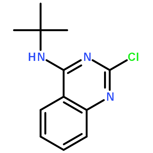 4-QUINAZOLINAMINE, 2-CHLORO-N-(1,1-DIMETHYLETHYL)-