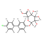 O1-(4'-Chlor-biphenyl-4-yl)-beta-D-glucopyranuronsaeure