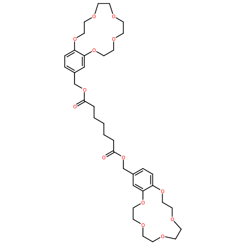 Bis(2,5,8,11,14-pentaoxabicyclo[13.4.0]nonadeca-1(15),16,18-trien-17-ylmethyl) Heptanedioate