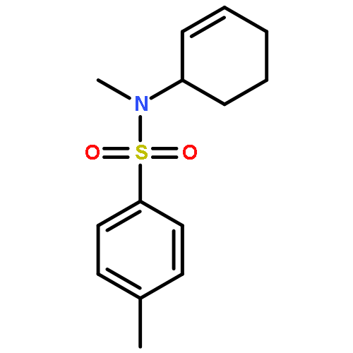 BENZENESULFONAMIDE, N-2-CYCLOHEXEN-1-YL-N,4-DIMETHYL-