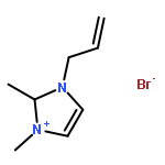 1H-IMIDAZOLIUM, 1,2-DIMETHYL-3-(2-PROPENYL)-, BROMIDE