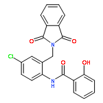 N-(4-Chloro-2-((1,3-dioxoisoindolin-2-yl)methyl)phenyl)-2-hydroxybenzamide