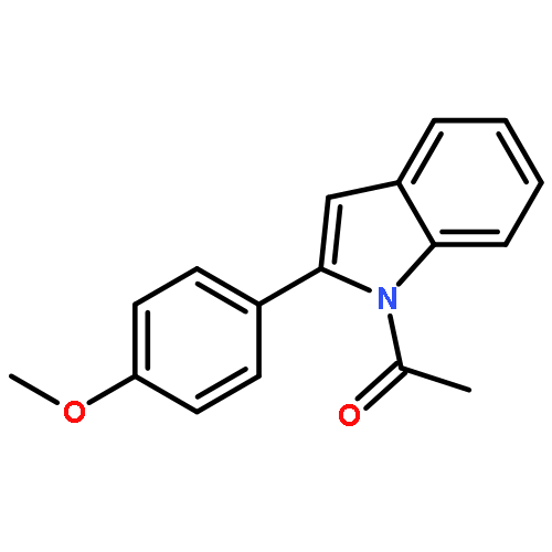 1H-INDOLE, 1-ACETYL-2-(4-METHOXYPHENYL)-