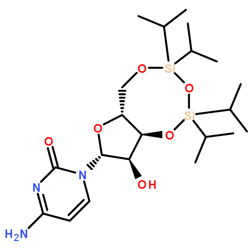 (+)-3',5'-O-(1,1,3,3-Tetraisopropyl-1,3-disiloxanediyl)cytidine