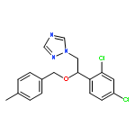 1H-1,2,4-Triazole,1-[2-(2,4-dichlorophenyl)-2-[(4-methylphenyl)methoxy]ethyl]-