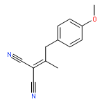 Propanedinitrile, [2-(4-methoxyphenyl)-1-methylethylidene]-