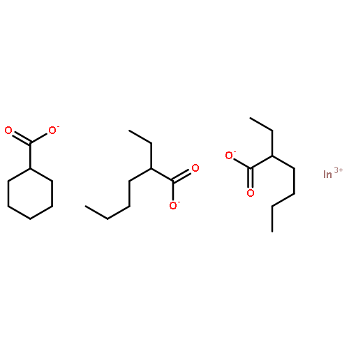 Hexanoic acid,2-ethyl-, indium salt (1:?)