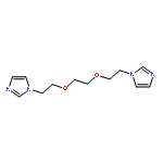 1H-Imidazole, 1,1'-[1,2-ethanediylbis(oxy-2,1-ethanediyl)]bis-