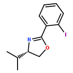 OXAZOLE, 4,5-DIHYDRO-2-(2-IODOPHENYL)-4-(1-METHYLETHYL)-, (4S)-