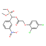 Acetic acid, (2,4-dichlorophenoxy)-,(dimethoxyphosphinyl)(3-nitrophenyl)methyl ester