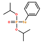 Phosphorotelluroic acid, O,O-bis(1-methylethyl) Te-phenyl ester