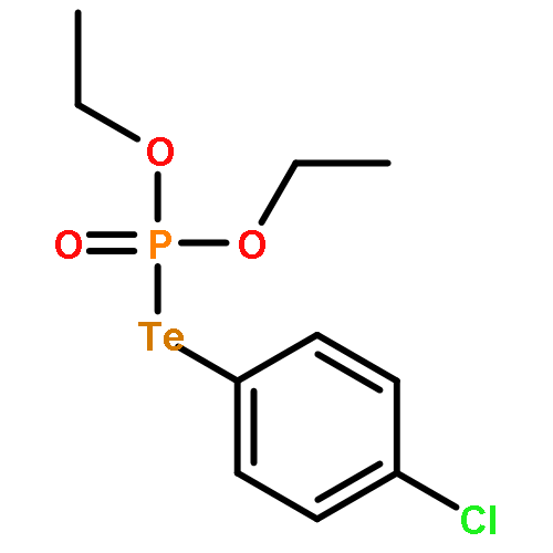 Phosphorotelluroic acid, Te-(4-chlorophenyl) O,O-diethyl ester