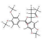 (7'R*,8'S*)-3,4-dimethoxy-3',4'-methylenedioxy-7,8-seco-7,7'-epoxylignan-7,8-dione