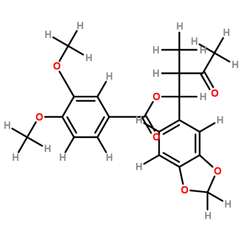 (7'R*,8'S*)-3,4-dimethoxy-3',4'-methylenedioxy-7,8-seco-7,7'-epoxylignan-7,8-dione