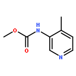 Carbamic acid, (4-methyl-3-pyridinyl)-, methyl ester