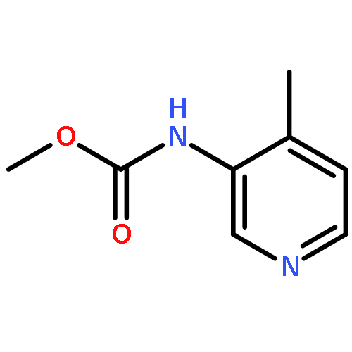 Carbamic acid, (4-methyl-3-pyridinyl)-, methyl ester