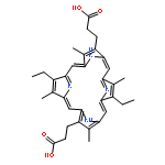 3,3'-(7,17-diethyl-3,8,13,18-tetramethylporphyrin-2,12-diyl)dipropanoic acid