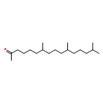 2-Hexadecanone, 7,11,15-trimethyl-