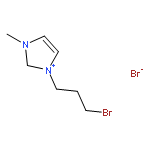 1H-IMIDAZOLIUM, 1-(3-BROMOPROPYL)-3-METHYL-, BROMIDE