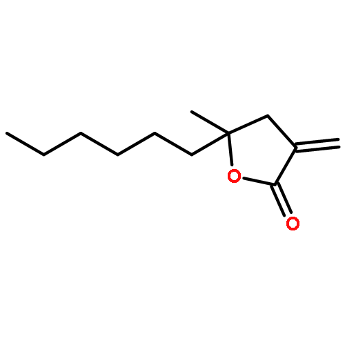 2(3H)-Furanone, 5-hexyldihydro-5-methyl-3-methylene-