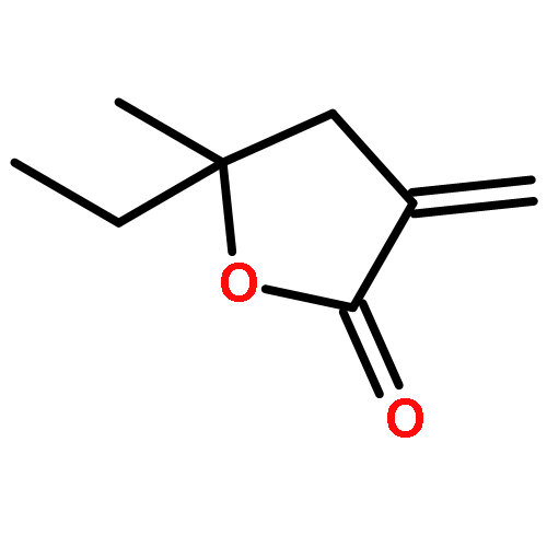 2(3H)-Furanone, 5-ethyldihydro-5-methyl-3-methylene-